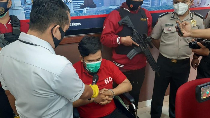 Buron begal pesepeda Kolonel Marinir Pangestu Widiatmoko ditangkap polisi