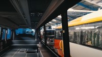 Bus Mas Wahid direncanakan bisa menampung 50 seat. Bus ini tidak dilengkapi toilet, karena fungsinya sebagai bus pariwisata yang dianggap tidak terlalu butuh fasilitas itu. Foto: Mas Wahid
