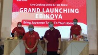 Sebagai bentuk strategi untuk memperluas pangsa pasar domestik, Ebinoya telah menekan kontrak kerjasama dengan beberapa retailers di Indonesia, diantaranya LotteMart, Aeon, Papaya Surabaya, Yogya Group, Meat Mart Bali, Frestive Bali, dan Smarco Medan.