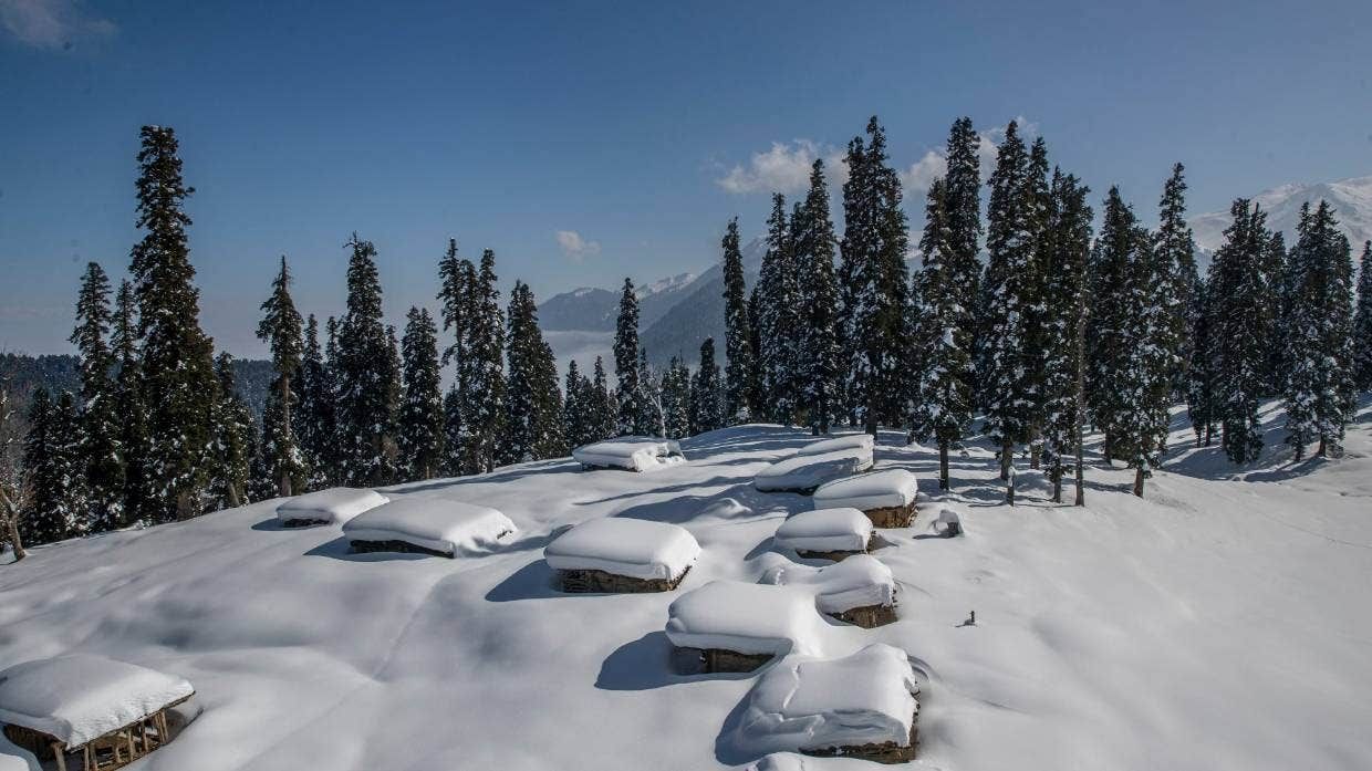 Gulmarg di Kahmir, India