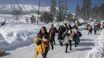 Foto: Kota Hantu yang Jadi Resor Ski Terluas di Asia