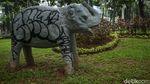 Kasihan, Gajah Ini jadi Korban Vandalisme