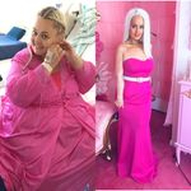 Semenjak Kayla memutuskan untuk mengubah hidupnya, dia mengganti pola makannya dengan makanan yang lebih bergizi. Selain itu Kayla juga berusaha lebih rutin berolahraga. Pada tahun 2018 Kayla juga menjalani operasi lambung yang bisa sangat membantu untuk mengubah pola makannya. Foto: Instagram/@wls_barbie