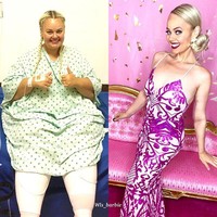 Seorang wanita yang berasal dari Sydney dan saat ini tinggal di Las Vegas berhasil menurunkan berat badannya sebanyak 90 kg. Penampilannya kini jadi berubah drastis dan lebih langsing. Foto: Instagram/@wls_barbie