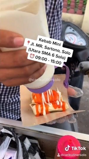 Kebab di Solo Harganya Cuma Rp 2 Ribu