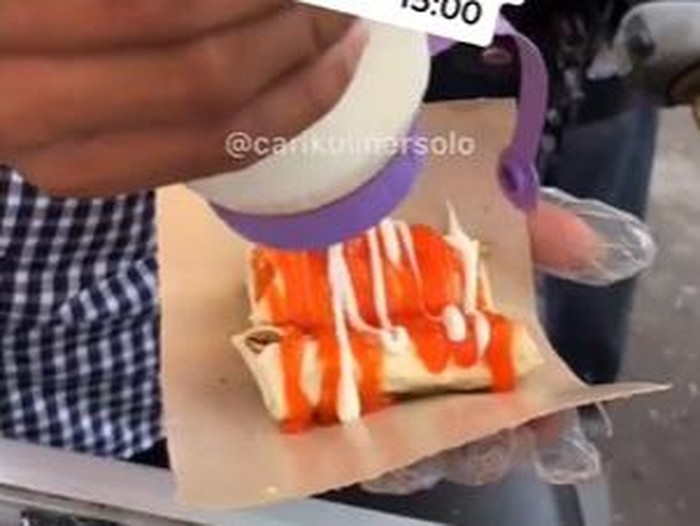 kebab mini Rp 2.000 Kebab di Solo Harganya Cuma Rp 2 Ribu