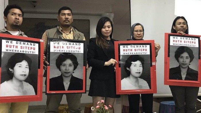 Keluarga minta Ruth Sitepu ditemukan.