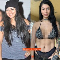 Saat itu ketika aku kelebihan berat badan, beratku sebenarnya lebih dari 220lbs (99 kg). Saat dengan mantanku aku tidak ingin pergi ke banyak tempat dengannya karena takut dia memanggilku gemuk di depan semua orang, kata Miriam dilansir Truly. Foto: Instagram @miss_fit_blanco