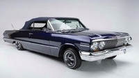 Mobil yang dilelang ini adalah Chevrolet Impala lansiran 1963. Mobil ini dijual di Goldin Auctions. Foto: dok. Goldin Auctions.