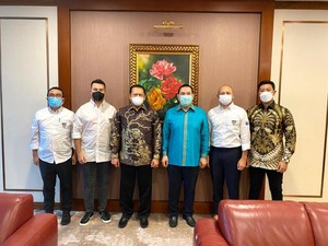 Bertemu Tommy Soeharto, Bamsoet Ajak Kembangkan Sports Automotive Tourism