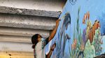 Mural Percantik Kolong Jembatan Talang
