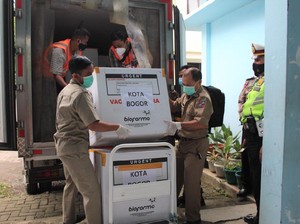 Pemkot Bogor Terima 9.160 Dosis Vaksin COVID-19 Tahap 2