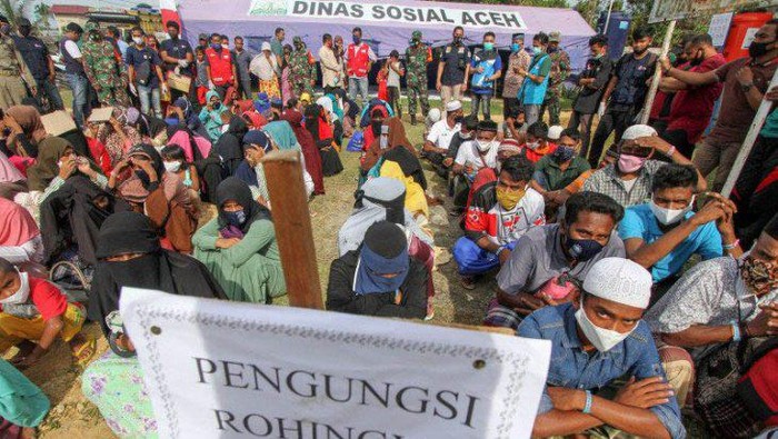 Pengungsi Rohingya. (Antara Aceh/Rahmad)