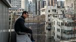 Potret Pemukiman Padat di Hong Kong