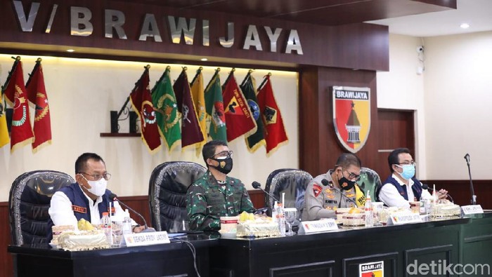 Rapat PPKM Ofline di Kodam V Brawijaya
