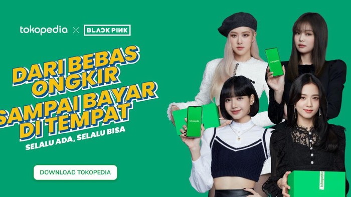 Tokopedia Jadi yang Pertama Tunjuk BTS & BLACKPINK sebagai Duta Merek