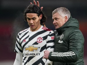 MU vs Southampton: Kans Edinson Cavani Samai Cristiano Ronaldo