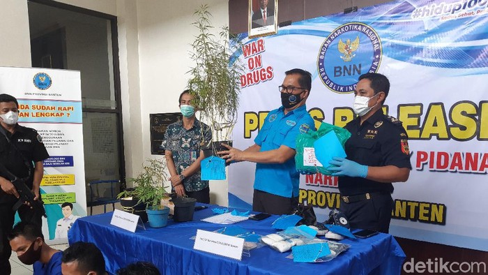 BNN Banten Ungkap Sindikat Penjual Ganja