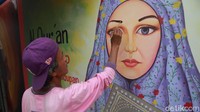 Ini salah satu sudut di Kampung Pink. (Ari Saputra)