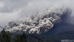 Potret Awan Panas dari Erupsi Gunung Merapi