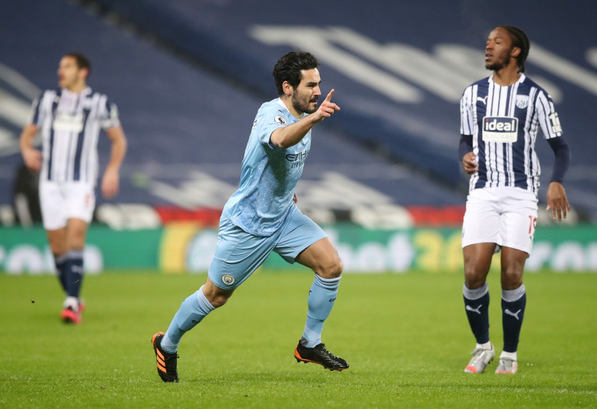 Ilkay Guendogan Lagi Rajin-rajinnya Bikin Gol (Getty Images/Pool)