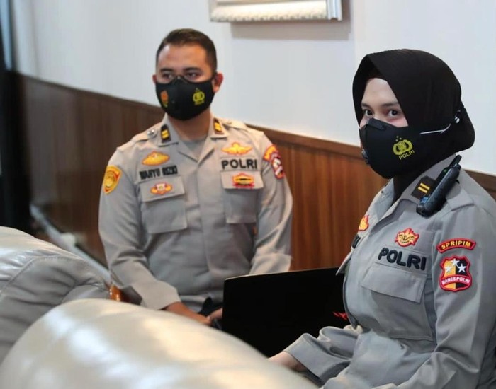 iptu novita rindi Polwan berhijab, Iptu Novita Rindi yang viral di media sosial