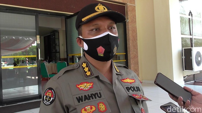 Kabid Humas Polda Gorontalo Kombes Wahyu Tri Cahyono (Ajis Khalid/detikcom)