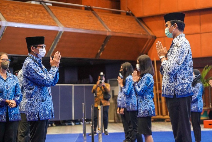 Pengangkatan PNS baru Kemenparekraf