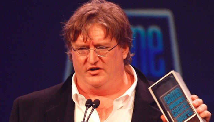 President of Valve Gabe Newell