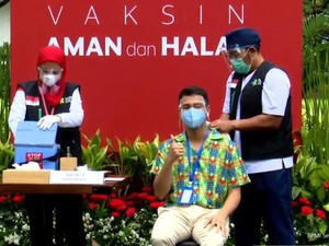 Raffi Ahmad Ungkap Rasanya Vaksin Corona Dosis Kedua: Kayak Digigit Semut