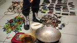 Barang-barang Ini Diamankan dari Napi Lapas Merah Mata
