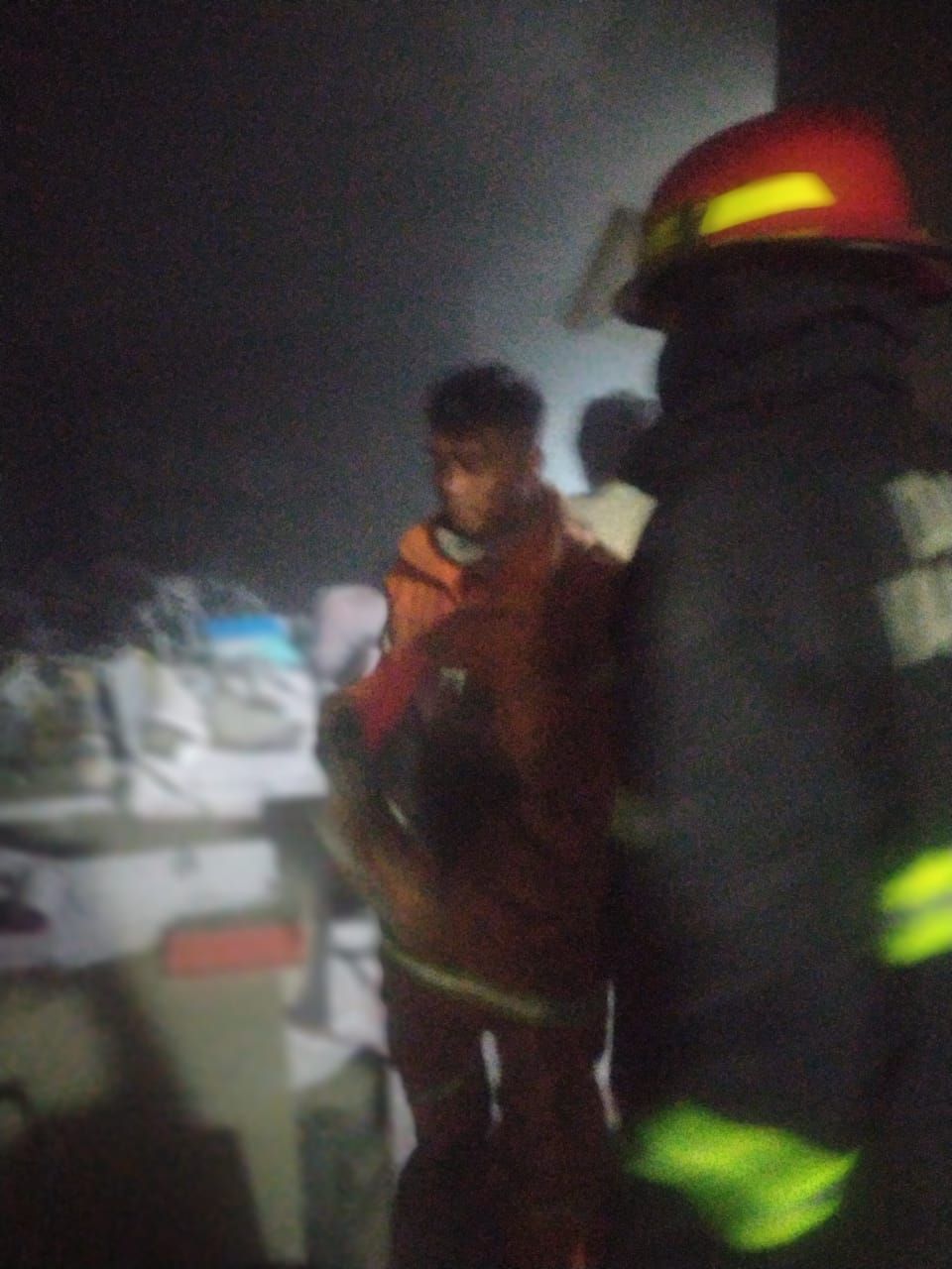 RS Sentra Medika Cibinong Bogor Terbakar (Foto: dok Damkar Kab Bogor)