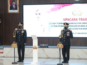 Ucapkan Terima Kasih, Jenderal Sigit Ibaratkan Idham Azis Elang Pemimpin