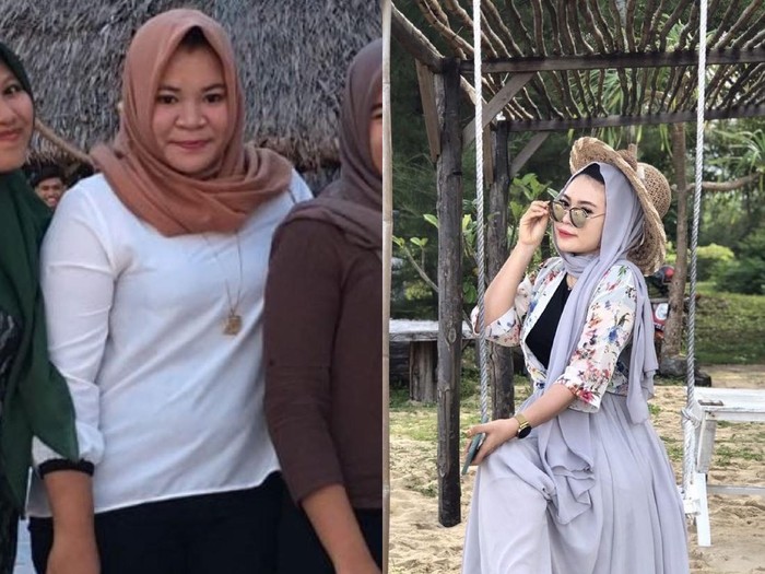 tiktok Lilis Indriana Dewi dulu pernah diselingkuhi karena masalah berat badan. Kini glowup