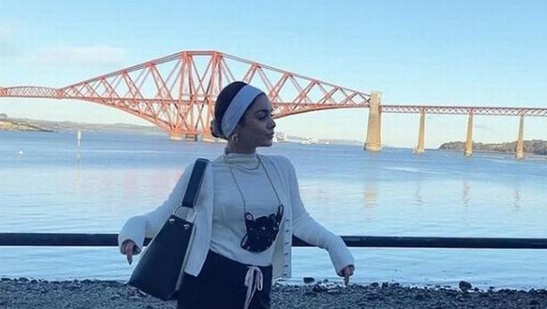 Vanessa Hudgens di Skotlandia Vanessa Hudgens di Skotlandia
