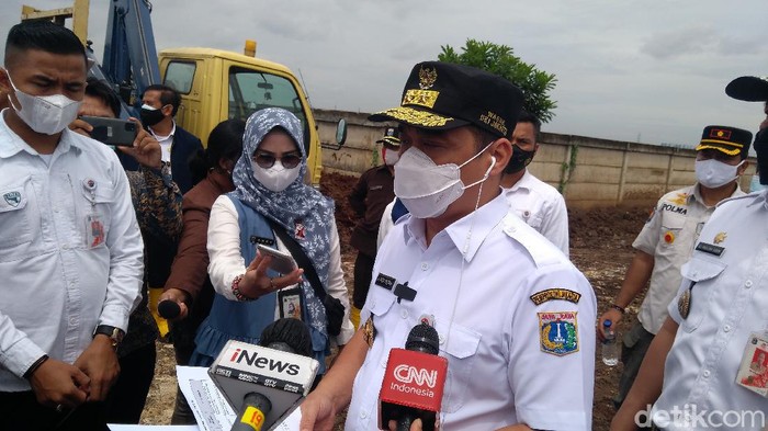 Wagub DKI, Ahmad Riza Patria Tinjau TPU Rorotan