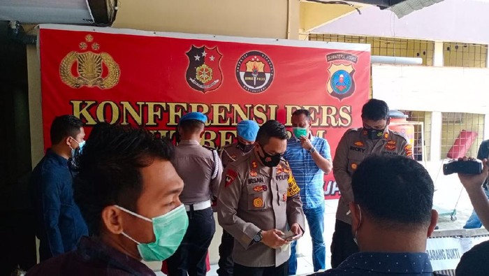 Wakapolrestabes Medan, AKBP Irsan (tengah)/(dok. Istimewa)