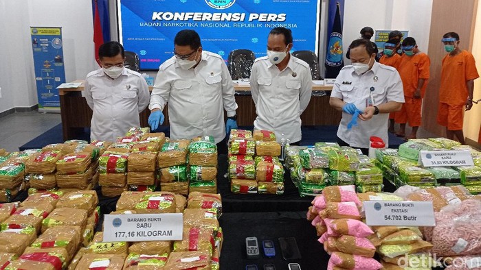 BNN ungkap penyelundupan sabu di Aceh dan Sumatera Selatan