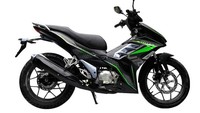 Motor bebek ini memiliki kapasitas tangki bahan bakar maksimum 7 liter, panel meter digital TFT, sistem lampu LED, fork depan teleskopik, suspensi belakang monosok, sistem rem cakram depan-belakang. Untuk bannya, depan pakai profil 90/80-17 dan ban belakang pakai profil 120/70-17. Foto: Arena Motosikal