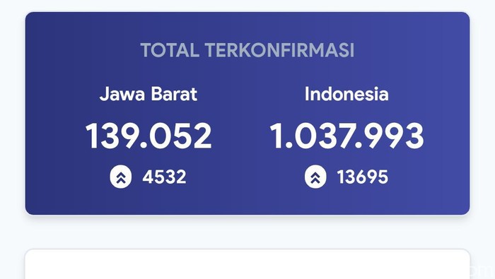 Data Pikobar Jabar 28 Januari 2021