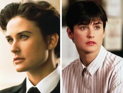 Foto: 9 Transformasi Demi Moore Hingga Nyaris Tak Dikenali di 2021