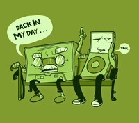 fotoinet meme gadget jaman old vs jaman now