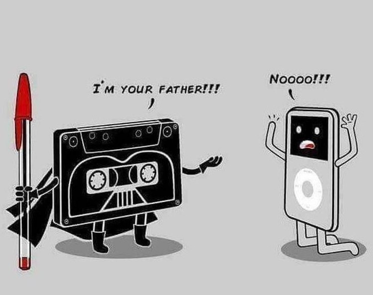 fotoinet meme gadget jaman old vs jaman now