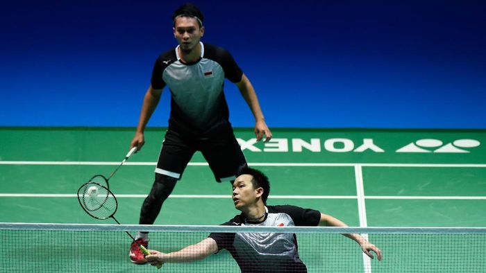 Hasil All England Ahsan Hendra Singkirkan Wakil Tuan Rumah