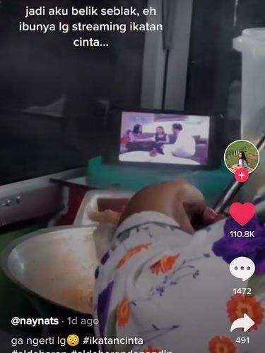 'Ikatan Cinta' Bikin Emak-emak hingga Penjual Seblak Rela Lakukan Hal Ini