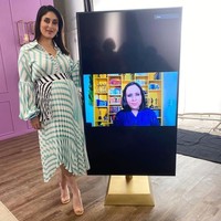 Inilah salah satu penampilan Kareena Kapoor saat mengandung anak kedua. Berbadan dua bukan penghalang bagi aktris 40 tahun itu untuk tampil maksimal. (Foto: Instagram @kareenakapoorkhan)