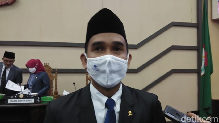 Ketua DPRD Makassar Rudianto Lallo (Hermawan/detikcom).