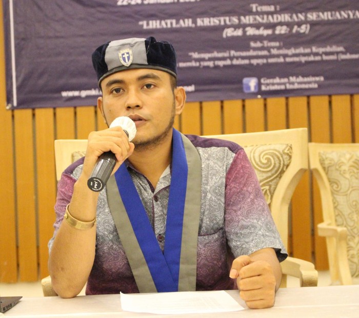 Ketua Umum GMKI, Jefri Gultom (Dok GMKI)
