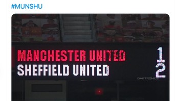 Untuk pertama kalinya Sheffield United menang di kandang MU, Old Trafford. Foto: istimewa