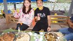 Serunya Gaya Kulineran Michaela Elsiana Paruntu dan Keluarga